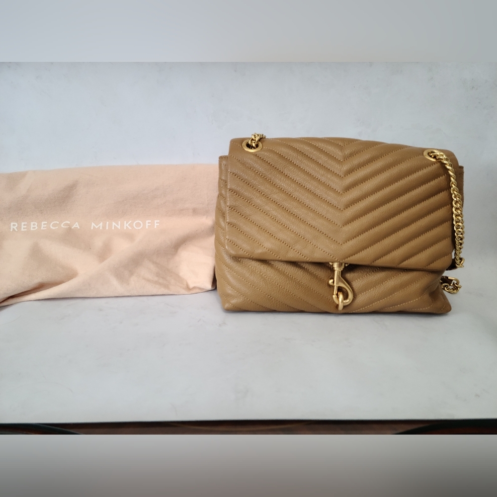 Rebecca Minkoff Edie Leather Flap Shoulder Bag